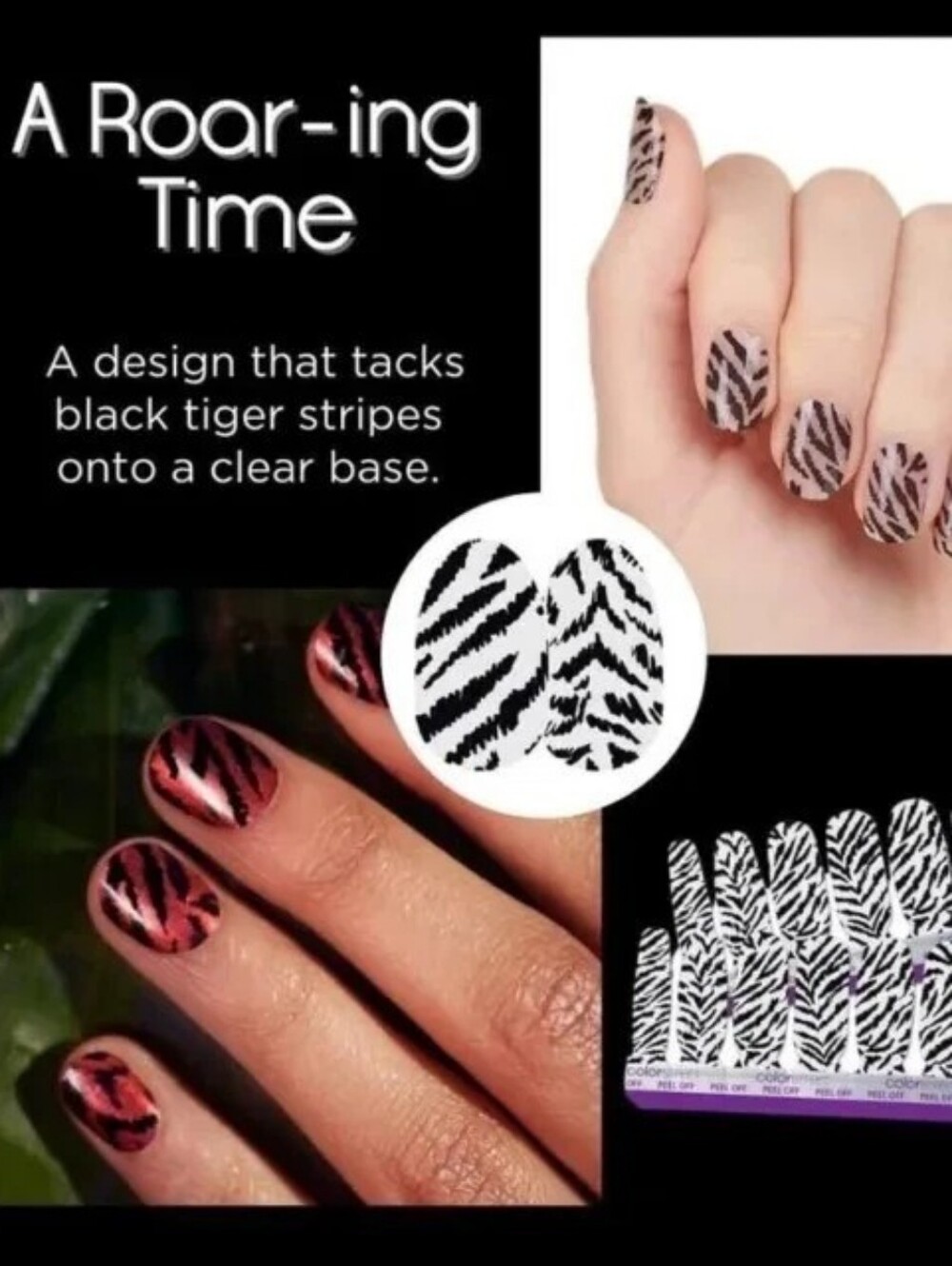 Color Street Nail Strips "A Roar-ing Time"